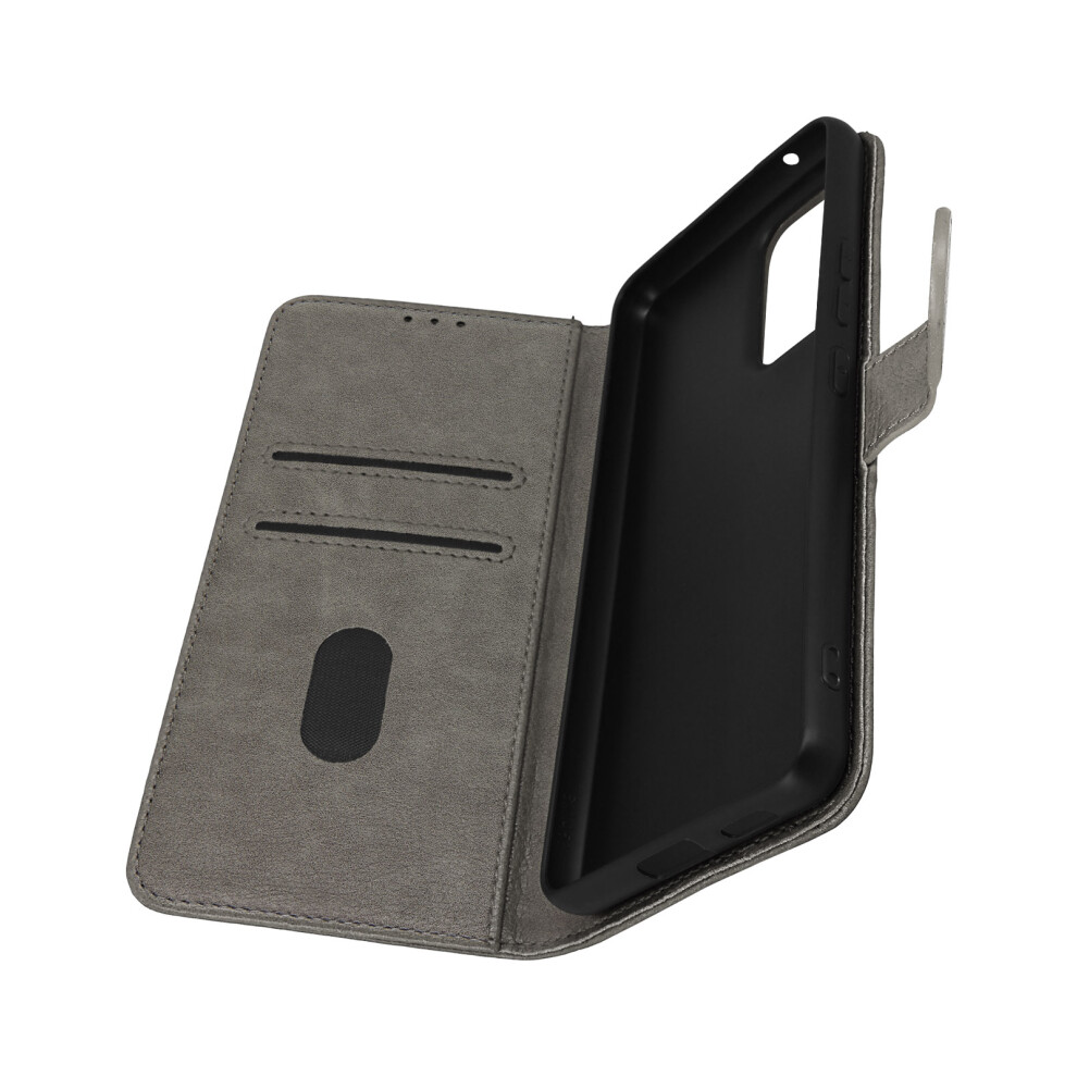 Folio Case For Samsung Galaxy A53 5G Wallet Function Stand Grey 3662427643887