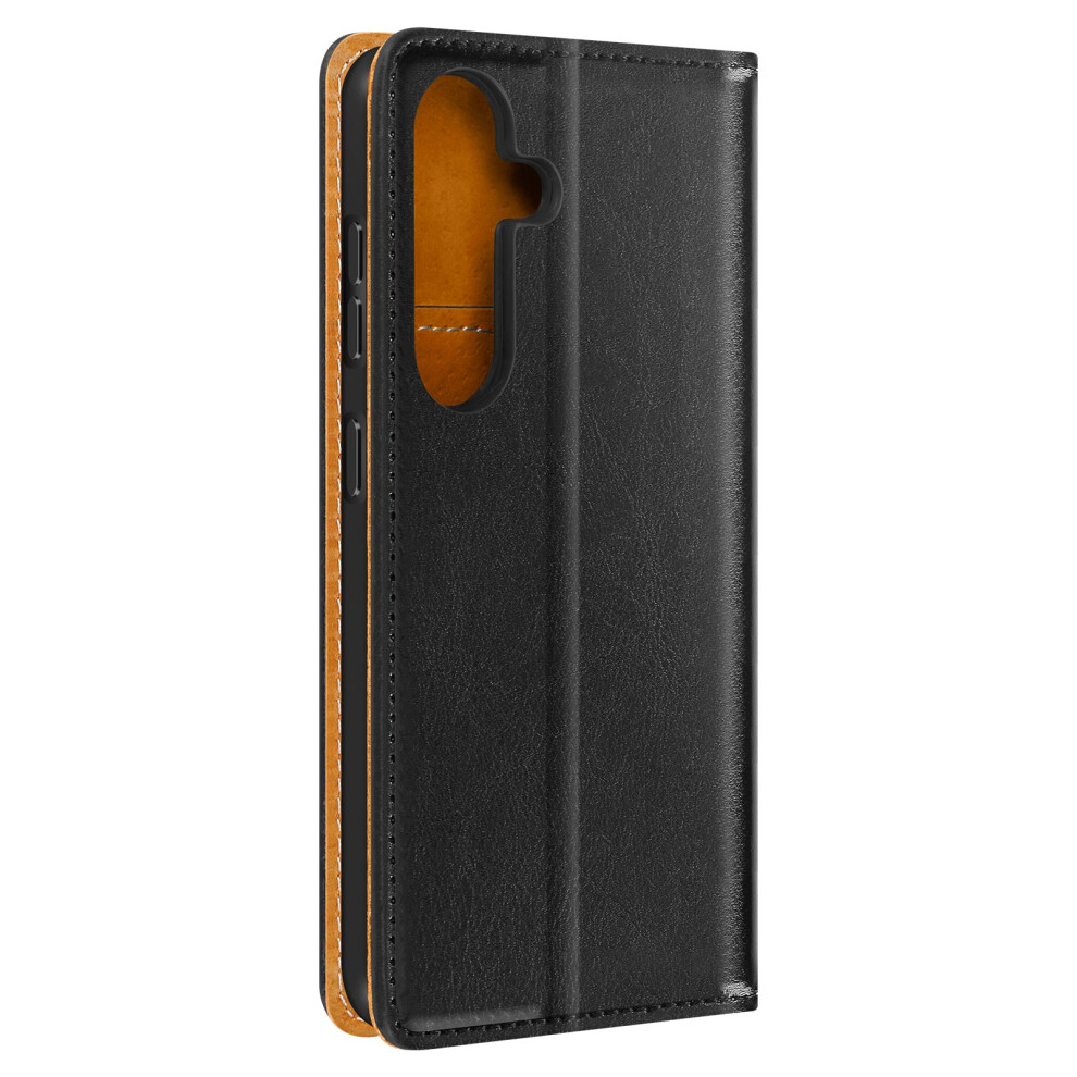 Avizar Case For Galaxy S24 Plus / S25 Plus Wallet Flap, Black 3662427976756