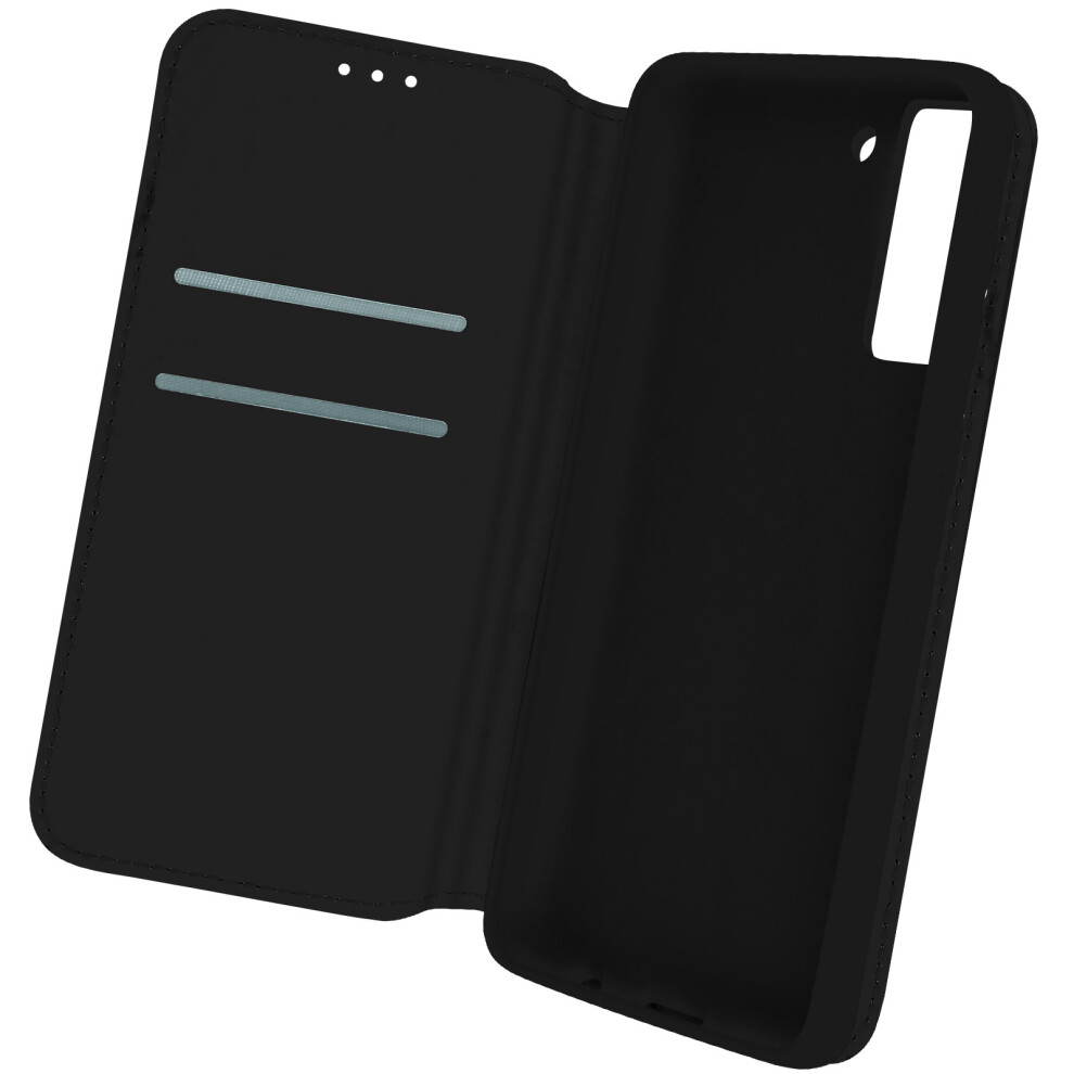 Case For Samsung Galaxy S21 Fe Clamshell Wallet Function Video Support - Black 3662427562485
