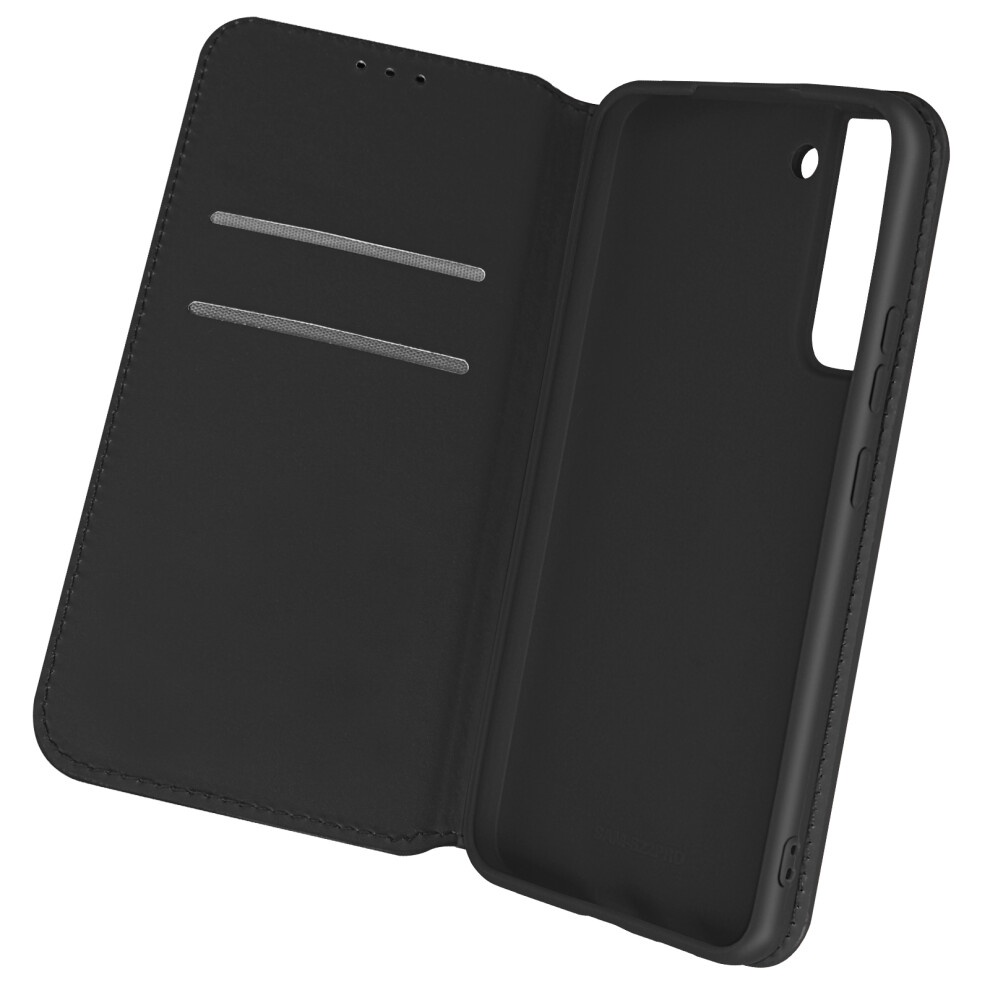 Case For Samsung Galaxy S22 Wallet Function Video Support - Black 3662427621144