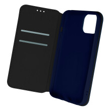 Avizar Kunstleder Cover Classic Edition Klappetui für Apple iPhone 13 Blau