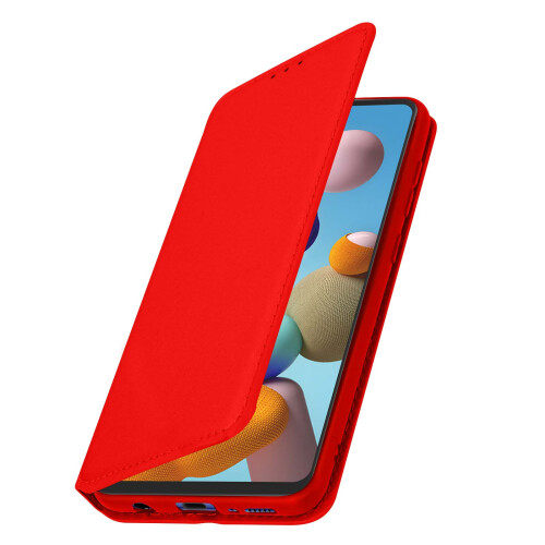 Kunstleder Cover Classic Edition Samsung Galaxy A21s – Rot 1