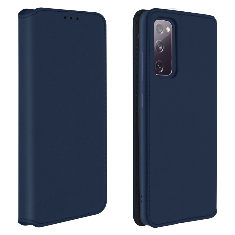 Back Cover For Samsung Galaxy S20 Fe Folio Wallet Function Support Blue 3662427476836