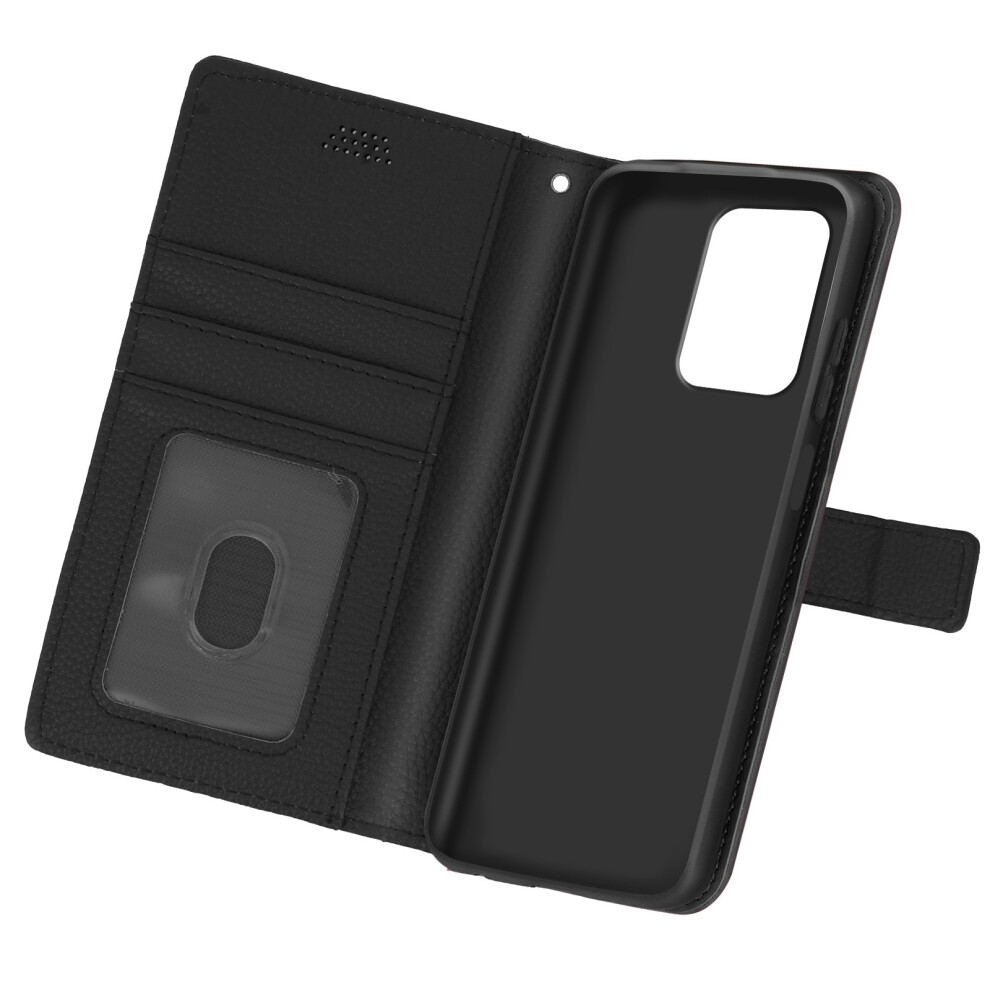 Flip Wallet Case, Slim Cover Redmi Note 10 5G / Poco M3 Pro Silicone Â Black 3662427527132