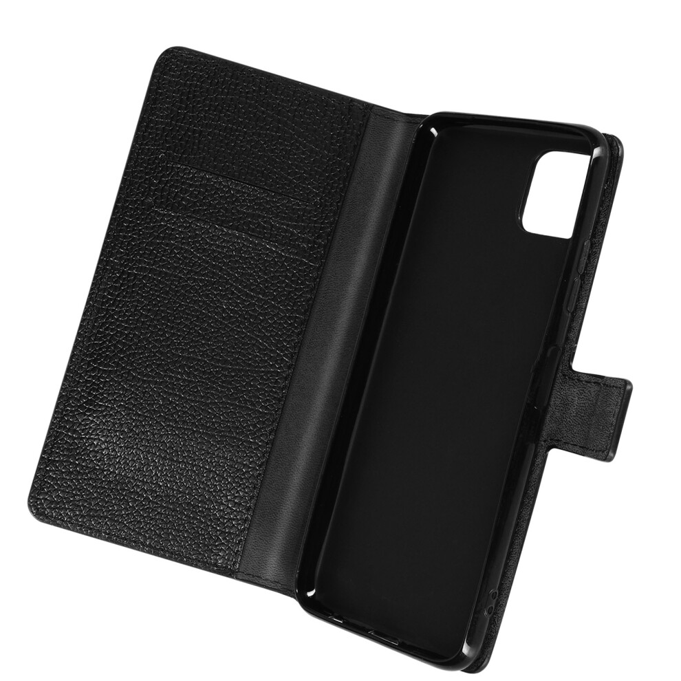 Case For Samsung Galaxy A22 5G Folio Wallet Video Holder Wristband Black 3662427544214