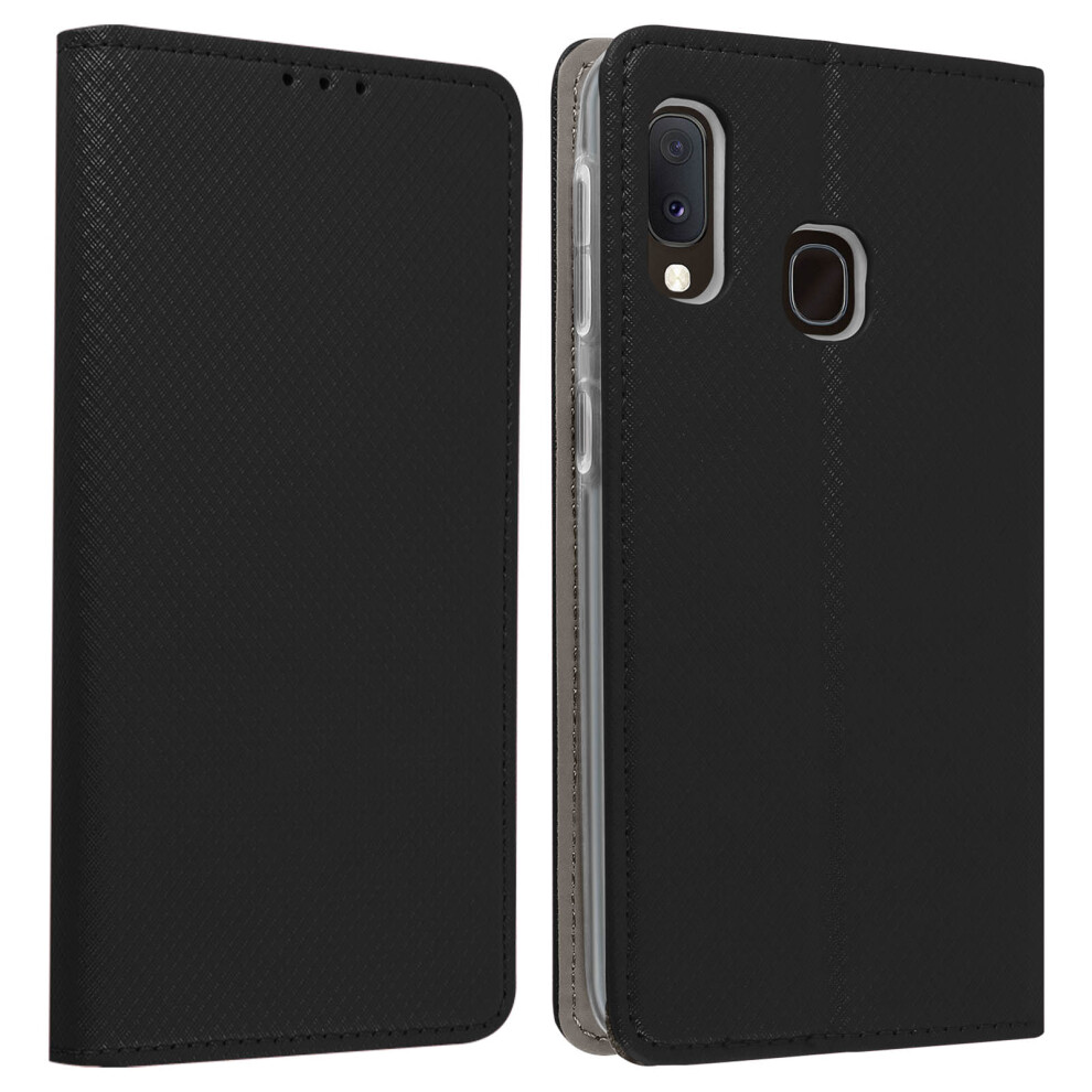 Case For Samsung Galaxy A20e Card-Holder Video Stand Black 3662427352918