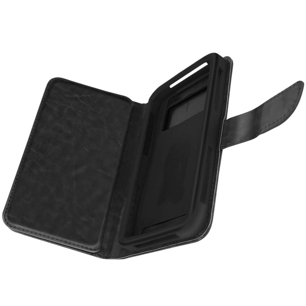 Universal Smartphone Wallet Case, With 6 Card Slots, Size: Xxl Â Black 3662427186520