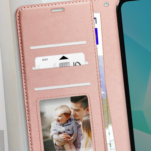 Mayaxess Samsung Galaxy A16 Wallet Case Standfunktion mit Handschlaufe 2