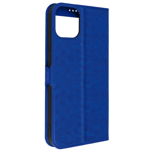 Apple iPhone 13 Cover Doppelfenster & Standfunktion – Blau 1
