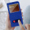 Apple iPhone 13 Cover Doppelfenster & Standfunktion – Blau 3