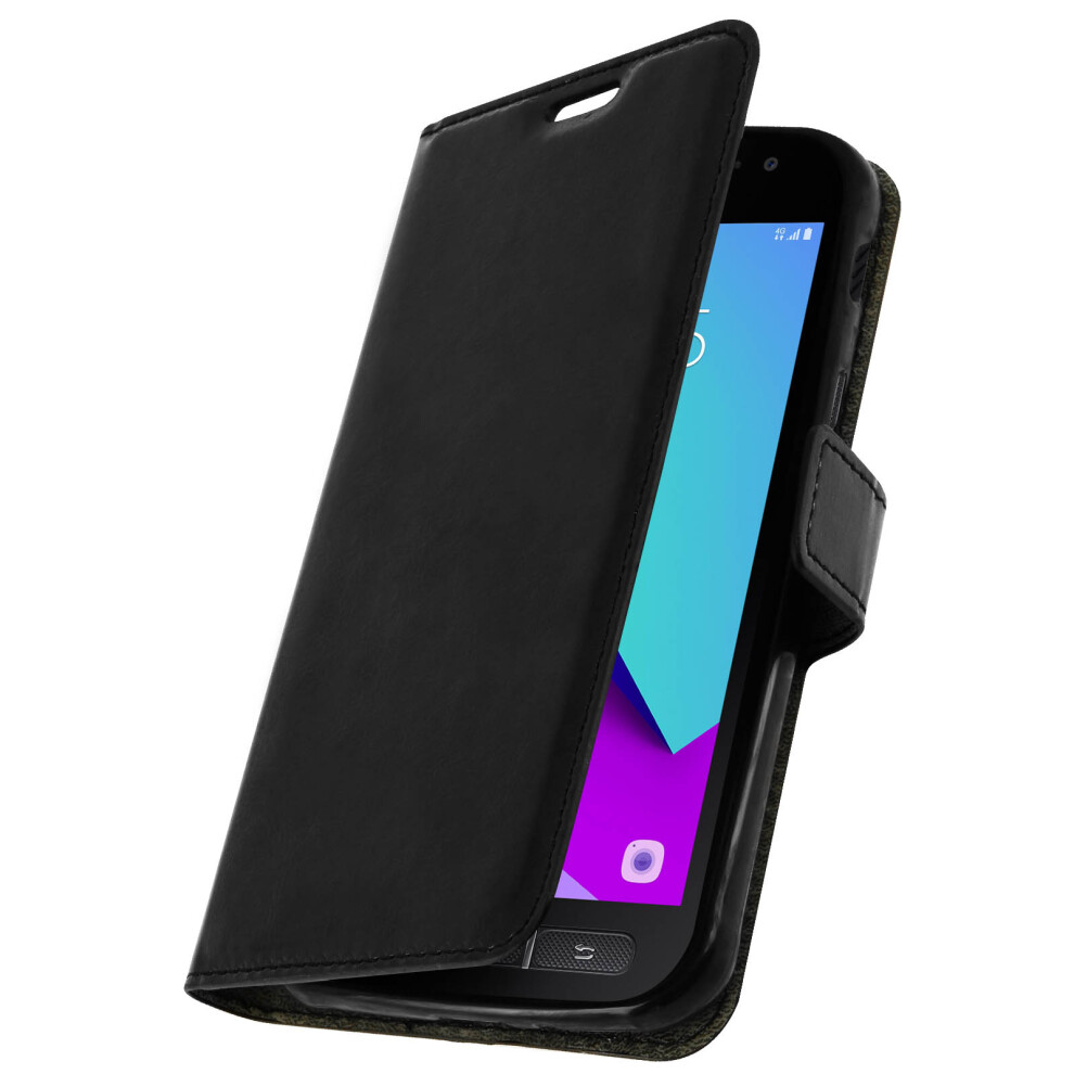 Vintage Series, Flip Wallet Case For Samsung Galaxy Xcover 4 Â Black 3662427161534