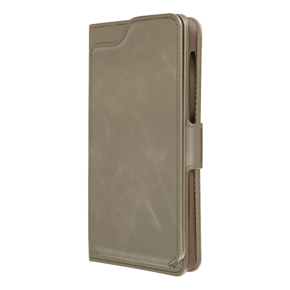 Universal Flip Wallet Cover, Card Holder Case For 5.5''Â 6.0" Smartphone Â Beige Cream 3662427215725