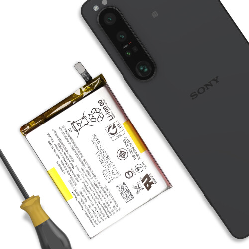 Relife Batteria interna per Sony Xperia 1 IV e 1 V 5000mAh modello SNYSCA6, Nero 2