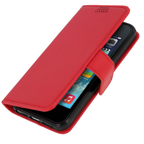 Avizar Wallet Flip standing Case with Card Slots for iPhone 5 / 5S / SE 1