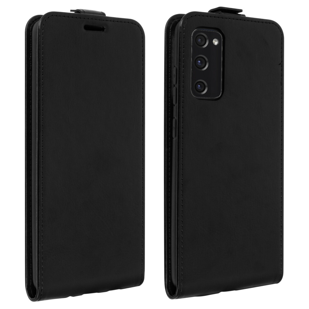 Case Samsung Galaxy S20 Fe Vertical Flap Card Holder Protection Black 3662427489744