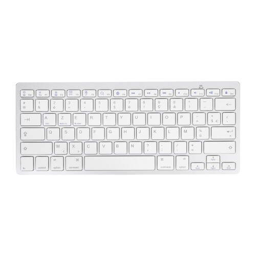 Avizar Teclado Bluetooth AZERTY com 7 atalhos multimídia, 30 dias bateria 1