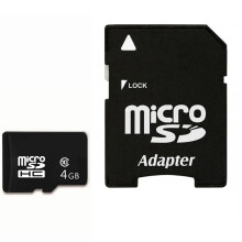 imro Card 4GB Class 10 Micro SD memory card + SD adapter