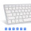 Avizar Teclado Bluetooth AZERTY com 7 atalhos multimídia, 30 dias bateria 3