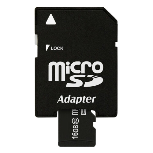 imro Card 16GB Class-10 Micro-SD Memory Card + SD Adapter 1