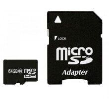 imro Card 64GB Class 10 Micro SD card + SD adapter + Memory card Maxflash