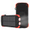 Akashi External Solar Battery 10000mAh Shockproof IPX4 Flashlight 2