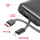 Swissten Batterie Externe 10000mAh avec Câbles USB-C et Lightning Ultra-Compact 4