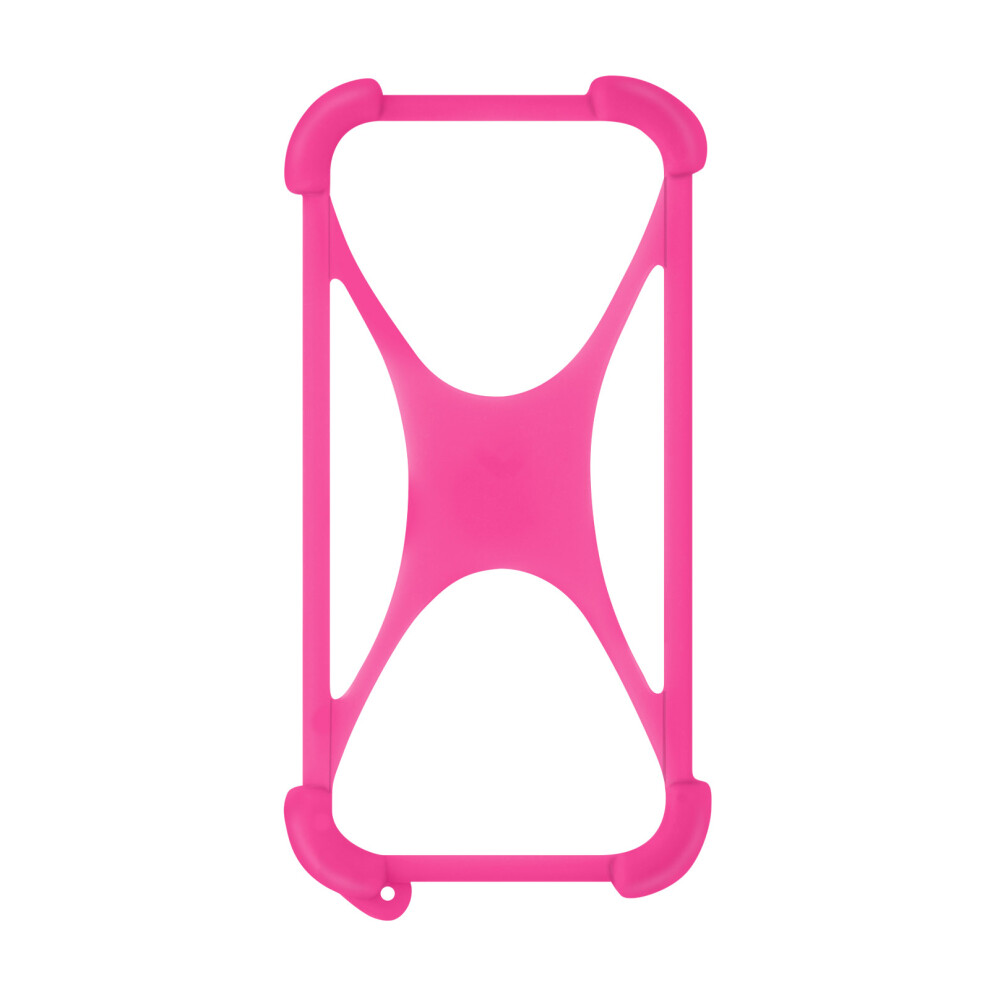Smartphone Case Up To 6.7 Inches Universal Silicone Expandable Pink 3662427604857