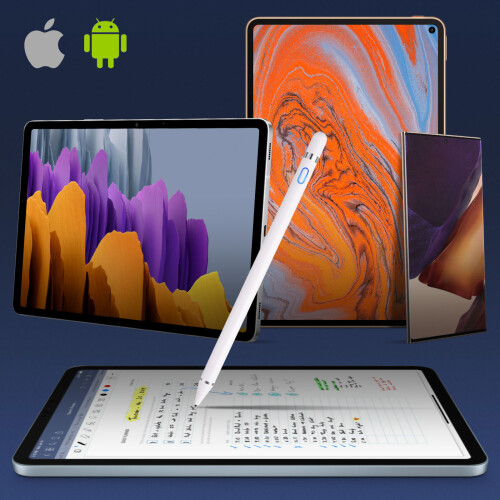 Avizar Penna smartphone/Tablet/laptop touchscreen a punta fine alluminio 2