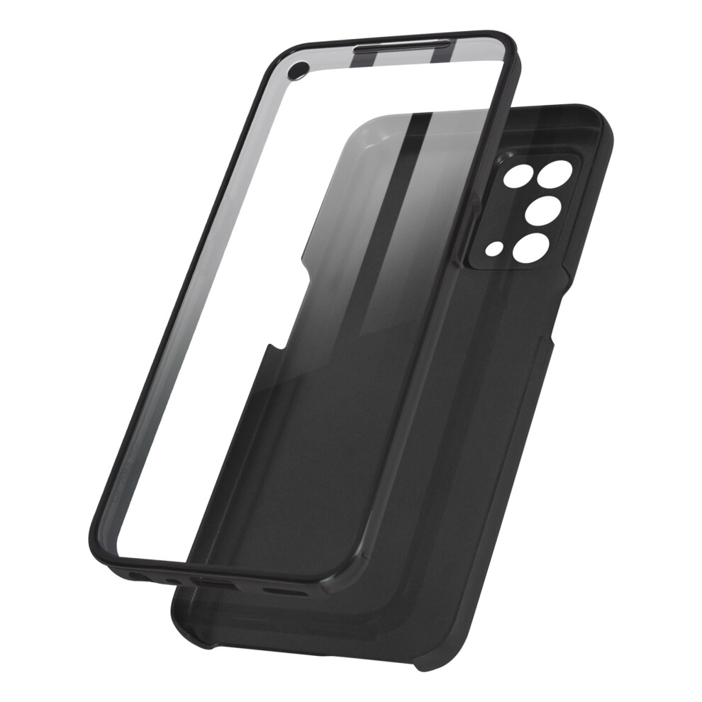 360 Case For Oppo A54 5G / A74 5G Flexible Front & Rigid Back Â Black 3662427564106