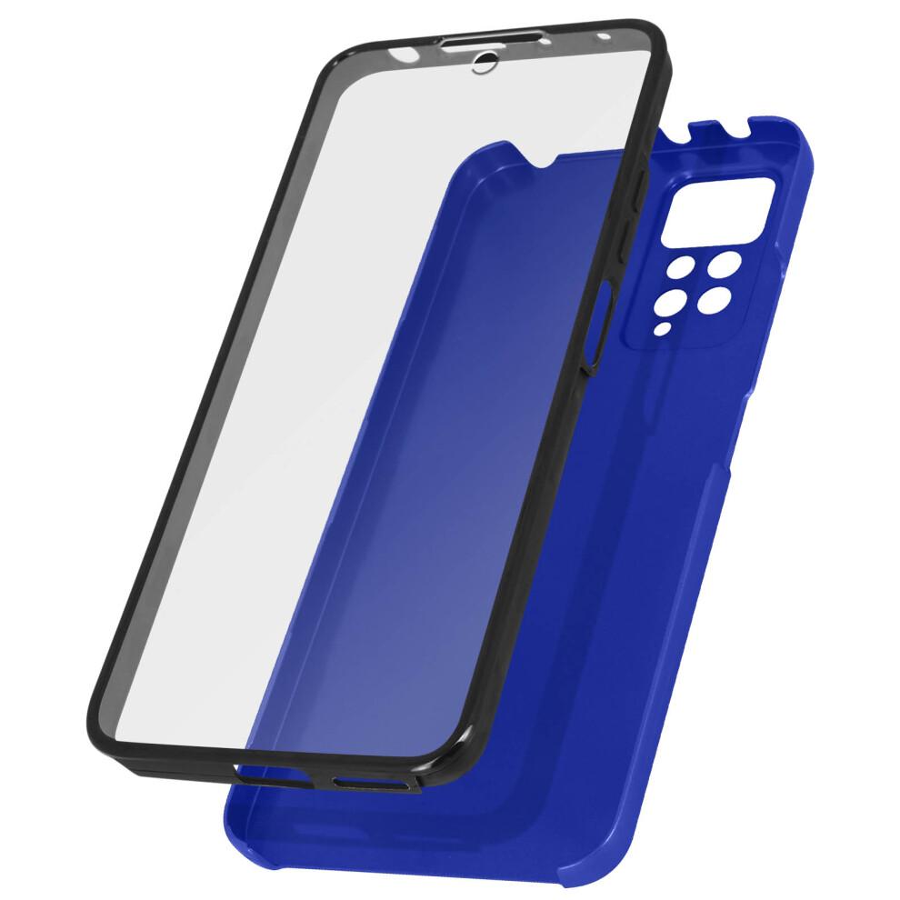 360 Case For Xiaomi Redmi Note 11 / 11S Flexible Front & Rigid Back Â Blue 3662427653145