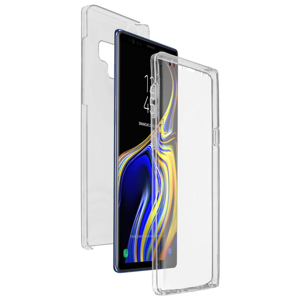 360 Case For Samsung Galaxy Note 9 Flexible Front & Rigid Back Â Transparent 3662427272391
