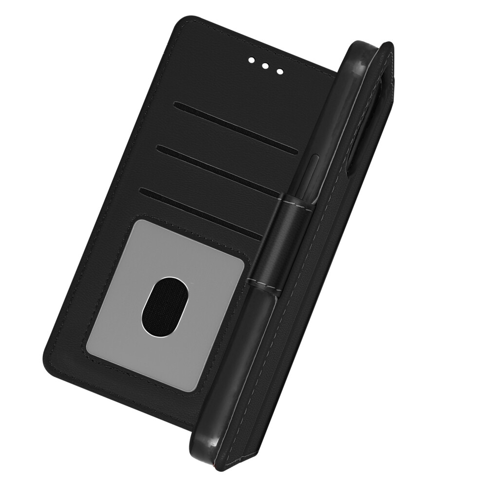 Wallet Folio Case With Stand For Iphone 13 Mini - Black 3662427633901