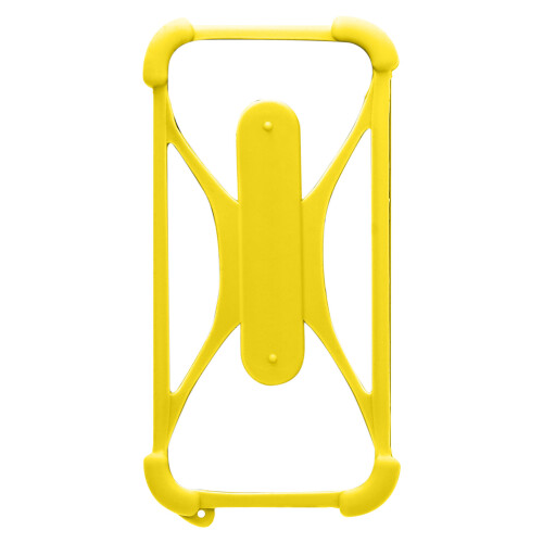 Avizar Silicone Universal Smartphone Case Bumper Corners Anti-shock Kickstand
