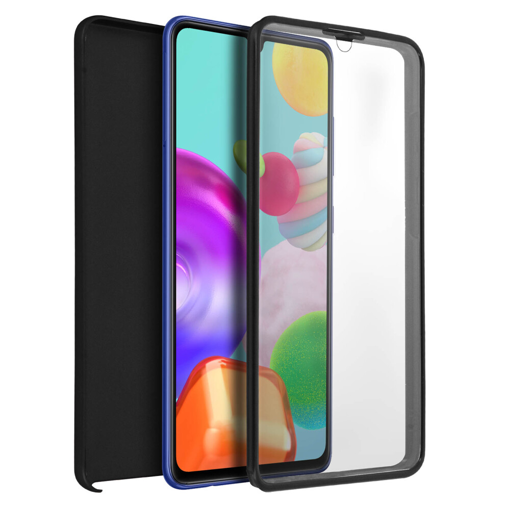 360 Case For Samsung Galaxy A41 Flexible Front & Rigid Back Â Black 3662427461030