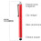 Avizar Red Touch Screen Digital pen - Round Tip 5