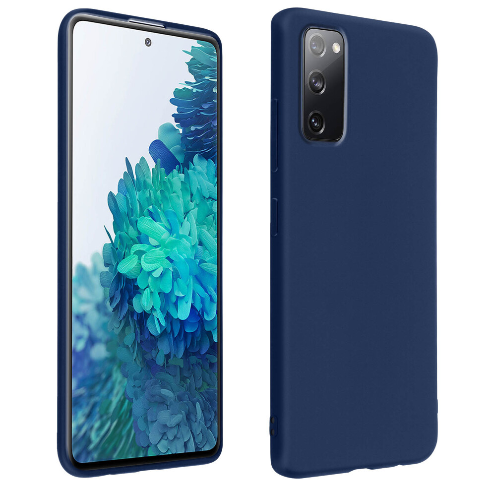 Tpu Soft Case, Matte Back Cover For Samsung Galaxy S20 Fe Â Dark Blue 3662427489973