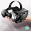 Smartphone VR-Brille mit 3.5mm Klinkenkabel Anti-Blaulicht Filter – Schwarz 5