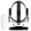 VR Smartphone Virtual Reality 3D with Audio Bluetooth Shinecon G04BS White 2