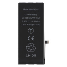 Clappio Batteria interna per iPhone 11 3110mAh chip TI integrato, Nero