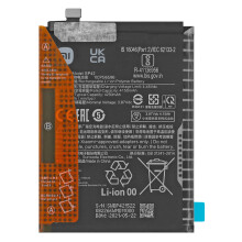 Xiaomi Batteria interna per Xiaomi Mi 11 Lite 4250mAh originale BP42, Nero