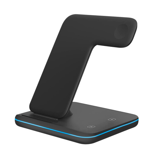 Avizar Induction Charging Dock iPhone, Apple Watch and AirPods Vertical Design 1