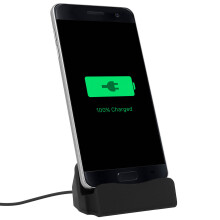 Base di ricarica Smartphone Ricarica e Sincro Micro USB - Nero