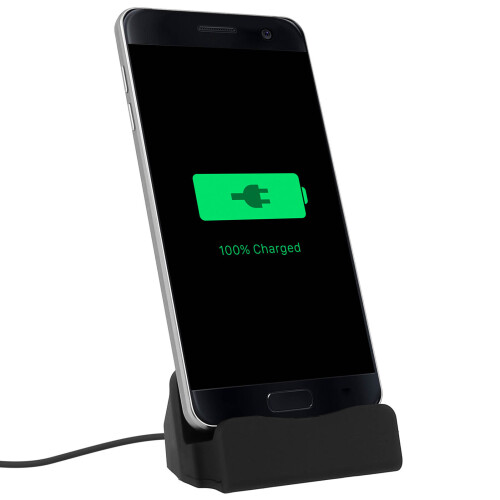 Base di ricarica Smartphone Ricarica e Sincro Micro USB - Nero