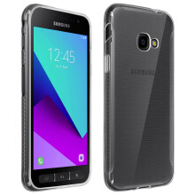 Avizar Silicone case, Glossy & matte back Cover for Galaxy XCover 4