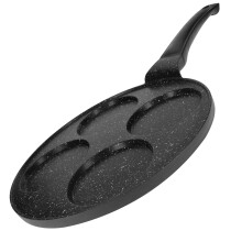 Cheffinger Sartén Pancakes 26 cm Revestida en Mármol con Mango Ergonómico
