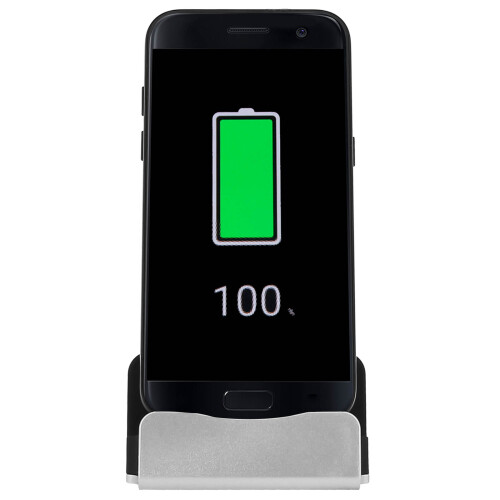 Base di ricarica Smartphone Ricarica e Sincro USB type C - Argento 1