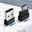 Akashi Wireless Mouse for Macbook Computer USB-C USB Adapters 3