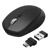 Akashi Wireless Mouse for Macbook Computer USB-C USB Adapters
