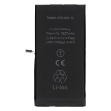 Clappio Batteria interna per iPhone 13 3227mAh chip TI integrato, Nero