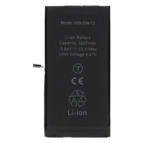 Clappio Batteria interna per iPhone 13 3227mAh chip TI integrato, Nero